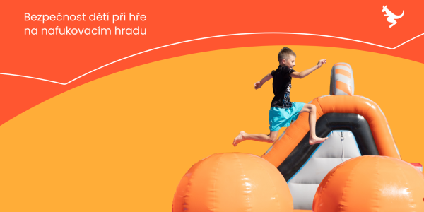 Bezpečnost dětí při hře na nafukovacím hradu